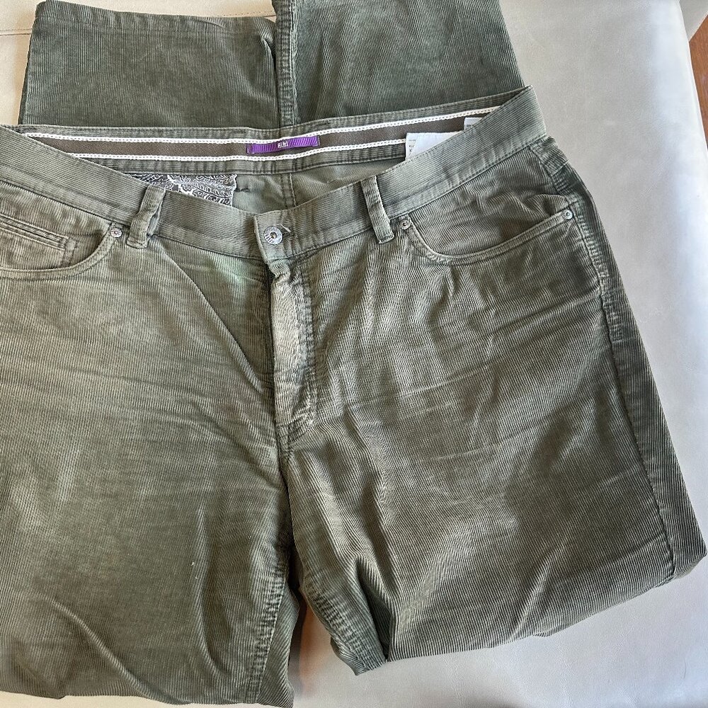 Hiltl Olive Men's Corduroy.  Size 38"